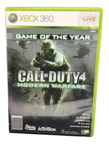 Jogo De Tiro E Ação Call Of Duty Modern Warfare 4 Xbox 360 - R$ 139